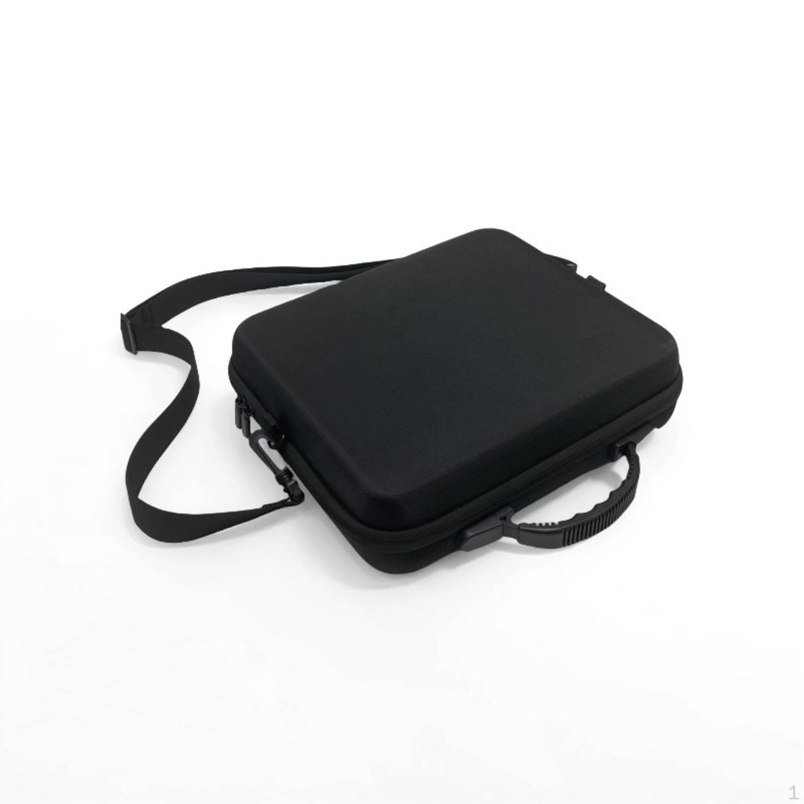 Billiard Storage Case HighCapacity Ball Carrying Hard for Referees, Travel Black