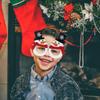 Christmas Decorations Adult Santa Glasses Non-woven Fabric Head Bands Gift for School Parties Live Streaming Photo Prop