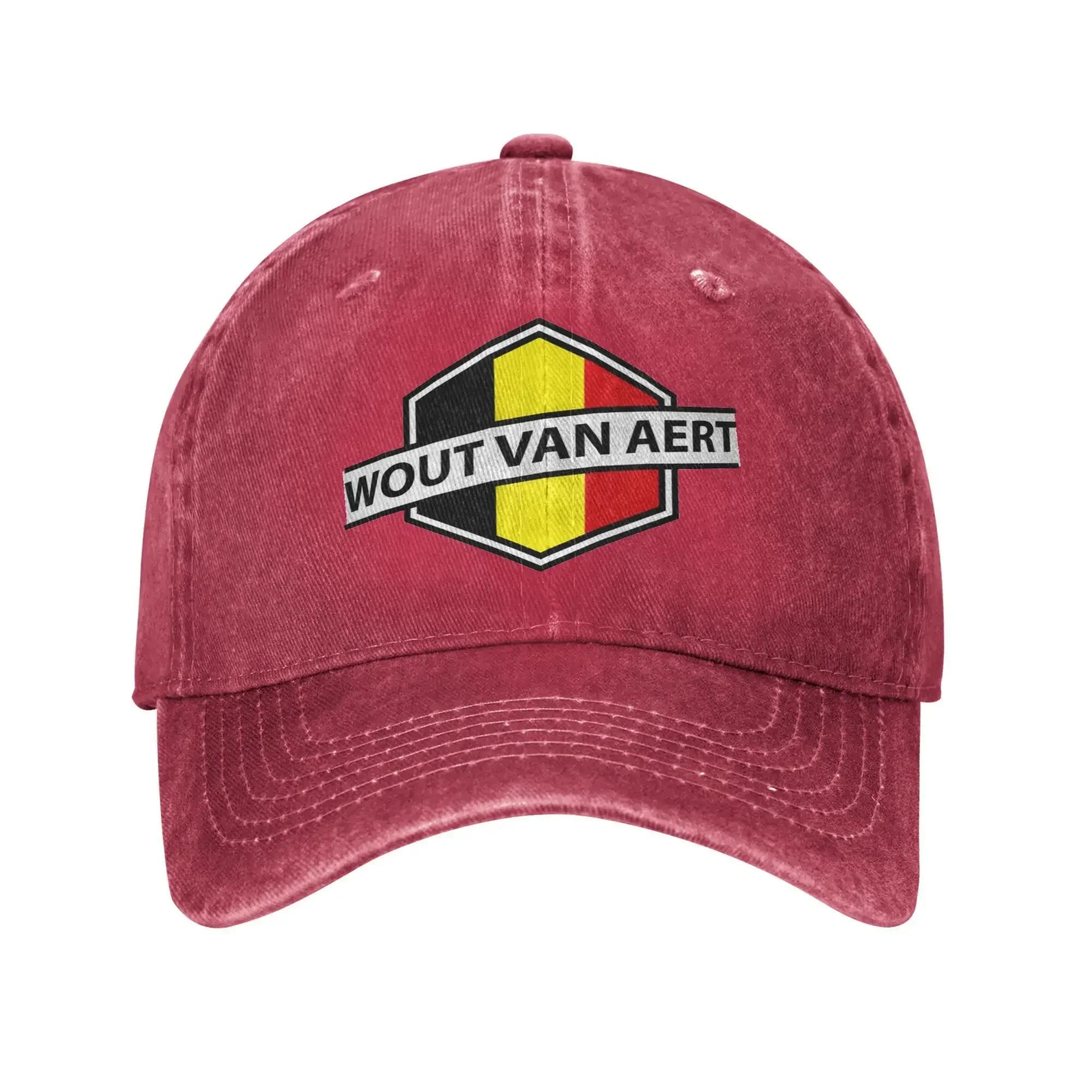 

Wout Van Aert Washed Baseball Cap MEME Streetwear Sun Trucker Hat Summer Unisex Adult Outdoor Sport Baseball Caps One Size