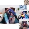 Cozy Sonic Anime Series Fleece Blanket Soft Plush Throw For Year Round Comfort