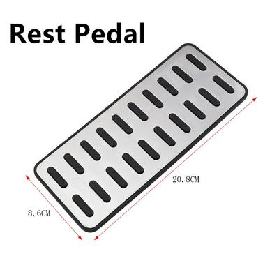 Auto Fußstütze Pedal Auto Pedal Abdeckung für Hyundai Ix25 Creta Accent Verna Solaris für Kia K2 Rio Seele KX3 Auto Zubehör