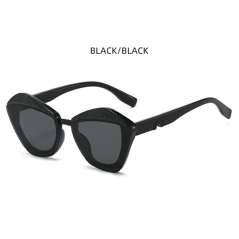 New Style Women s Fashion Sunglasses Women s Personality Polygonal Retro Sunglasses Trendy Colorful Sunglasses M6287