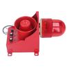 Industrielle Sirene 40W 130dB Hohe Dezibel Starke Helligkeit IP65 Wasserdicht LED Stroboskop Hupe Alarm