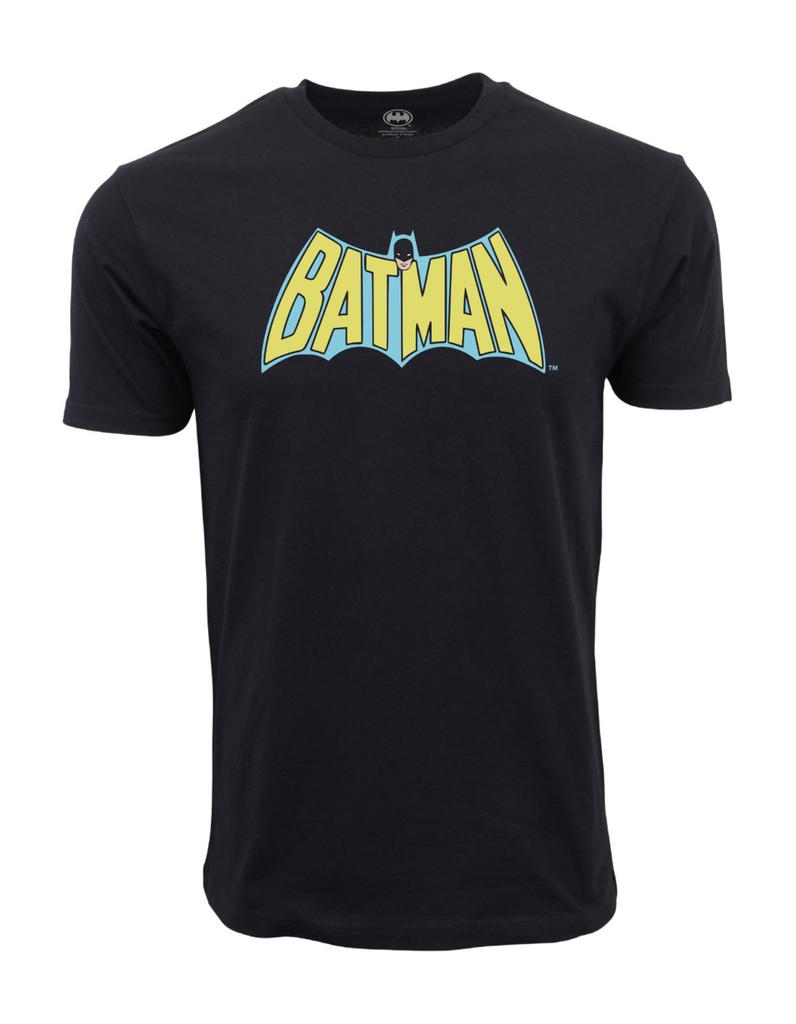 Unisexs Batunisex Classic Text Bat Logo Short Sleeve Tshirt