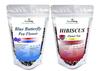 VY VedaYug Kräutertee Kombipackung | Blaue Schmetterlingserbse 20g & Hibiskusblüte 30g | Koffeinfreier Kräutertee | Gesamtgewicht 50g