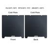Für Ender 3 V3 SE Bauplatte V3 KE Texturiertes Pei Federstahl 235x235mm Glattes PET PEO Blech Für Creality K1/ Ender 3 S1/S1 Pro