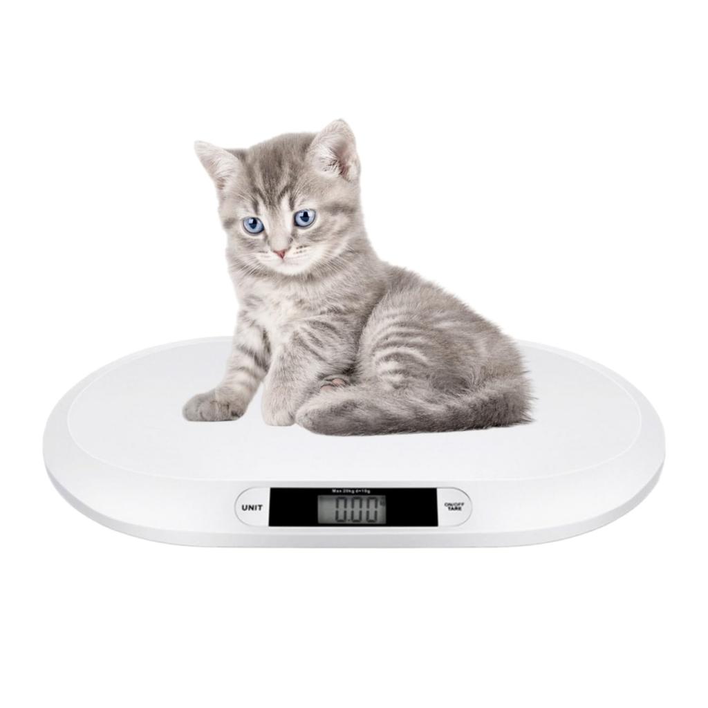 Digital Pet Scale for and Small 1g Up to Conversion Battery Precision Electronic LED Kitchen Suitable for Weight Management of Small Cats, Dogs,