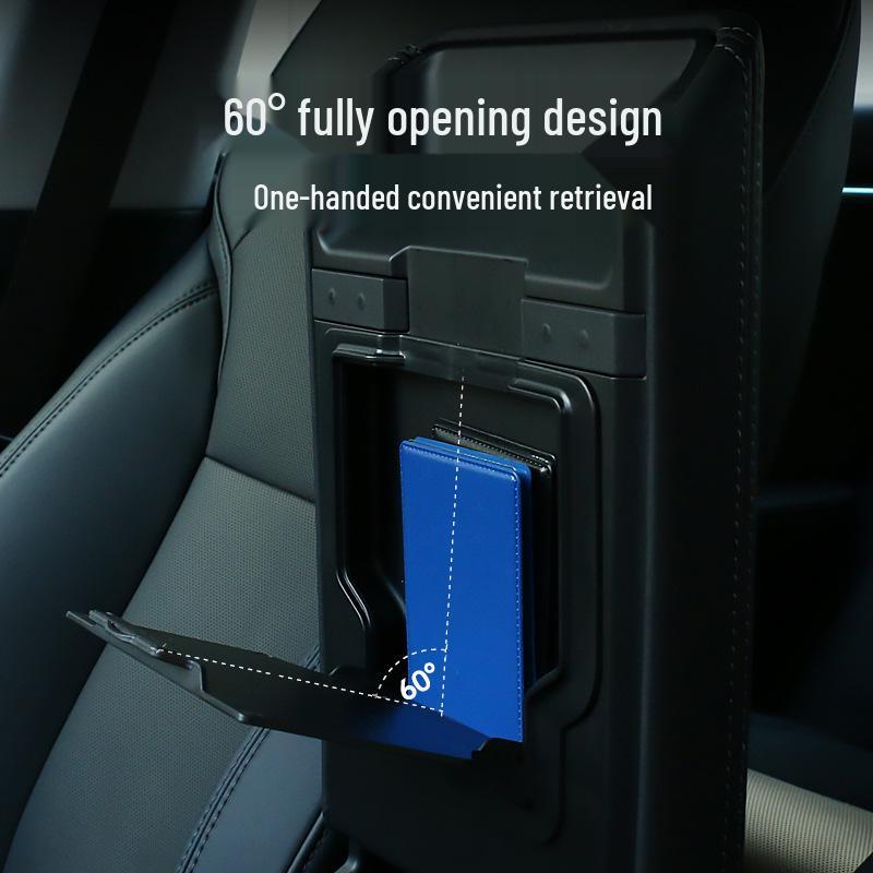 Tesla Model 3 Center Console Magnetic Privacy Storage Box Decor
