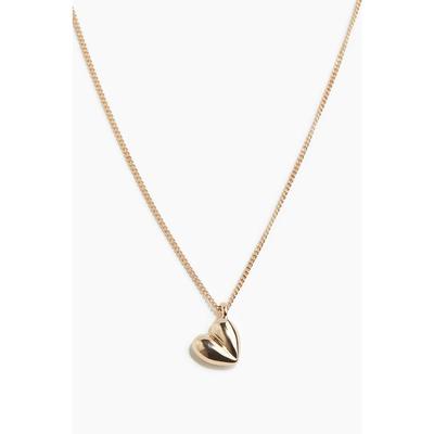 Heart Pendant Necklace Gold Color 1290943001