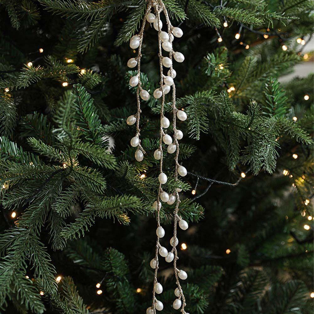 Plastic Artificial Christmas Glitter Branches Handmade Christmas Tree Decorations  New Year Decor