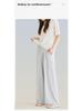 Pupu Maternity Wide-Leg Sun Protection Pants - Spring/Summer Lightweight Loose-Fit Casual Wear