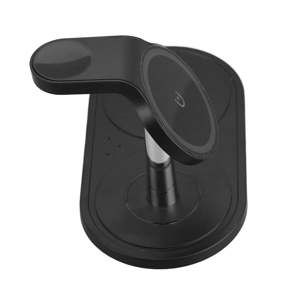 3 In 1 Charging Station Multiple Devices Quick Charging   Angle Magnetic Attachment Charging Station for Watch Rbuds Phone