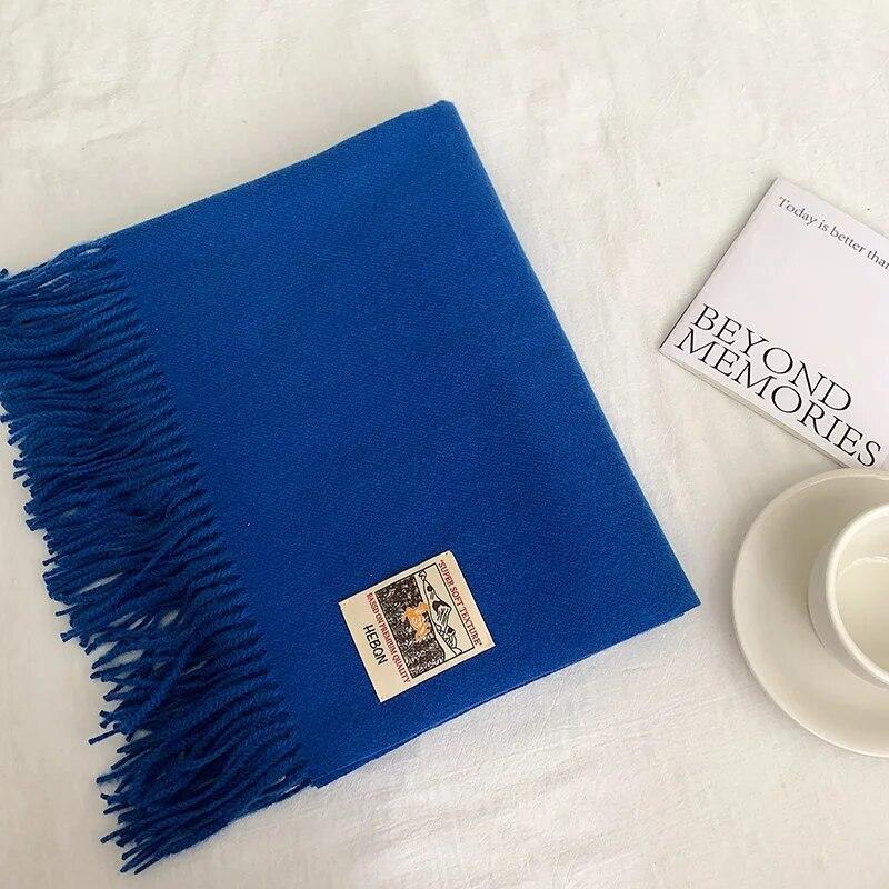 

Pure Color Soft Scarf Large Size Multi-Functional Shawl Outdoor Casual Warm Scarf Couple Scarf One Size& 8Y