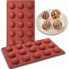 Multi-Cavity Silicone Mold for Mooncakes Chocolate Mousse Cake Filling Semi-Sphere Baking Decorations DIY Dessert Making
