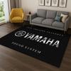 Classic Y-Yamaha Moto Sign Carpet Rug for Bedroom Living Room Sofa Doormat Home Decor,Kids Game Area Rug Non-slip Christmas Gift