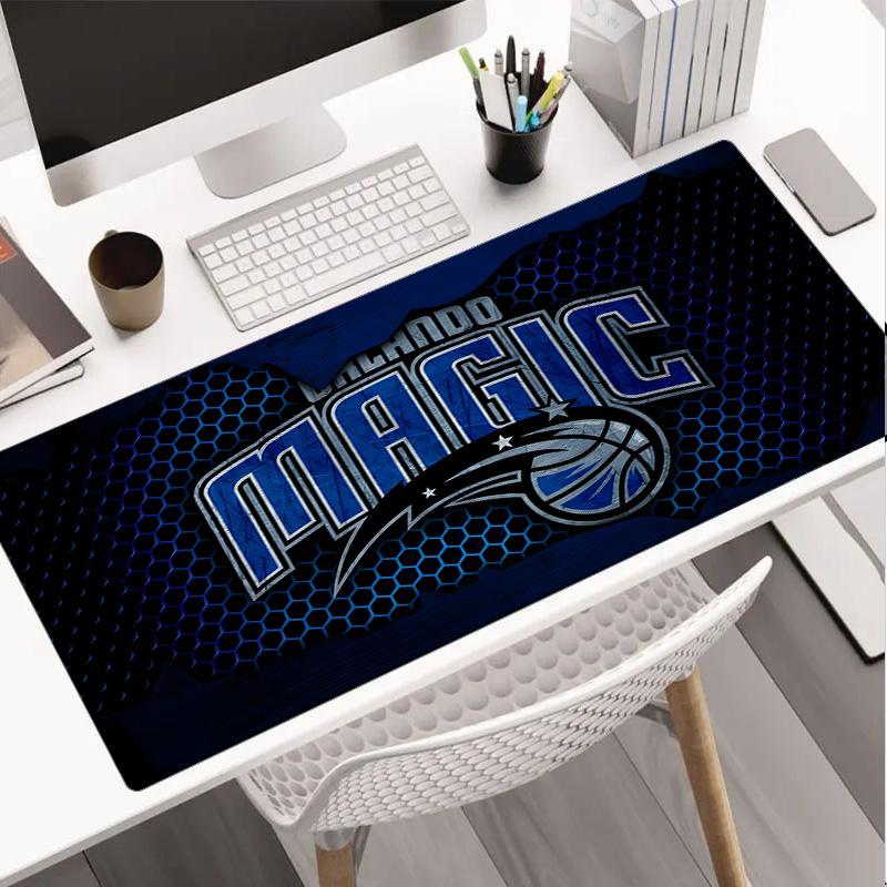 Коврик для мыши Orlando Magic, Резиновая основа, Коврик для мыши для геймеров и офисного использования, Игровой стол, Легко чистящийся коврик, Офисный вентилятор, Подарки