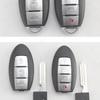 KYDZ 4-Button Smart Key Card for Nissan Model 3 - Remote Key, No Logo