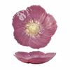 Ruhan European Style Crystal Glass Flower Petal Fruit Plate