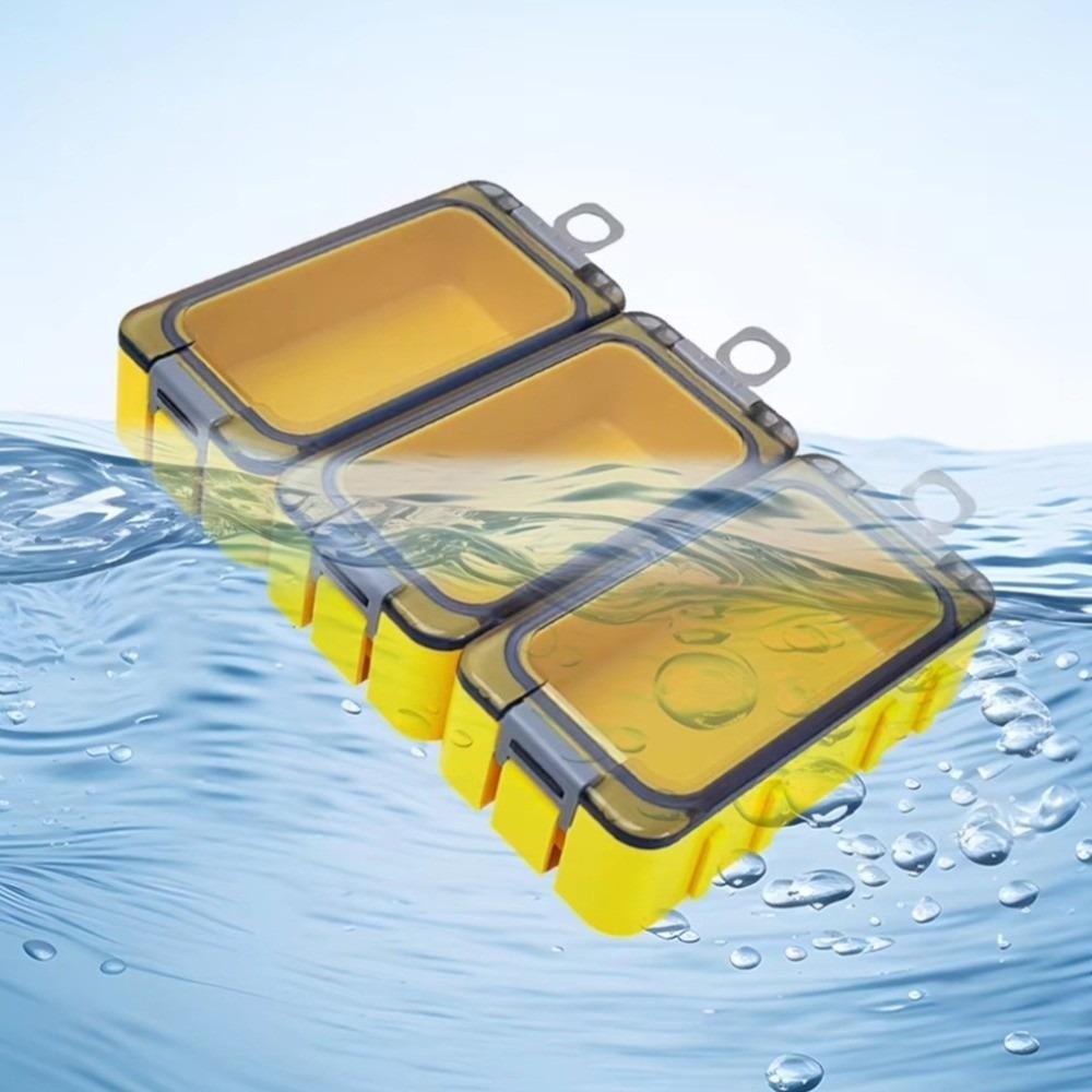 3pcs Plastic Bait Storage Box Mini Fishing Accessory Box Fishing Box Fishing Tackle Box Sea Fishing