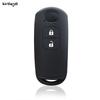Silicone Car Remote Case Key Cover For Mazda Cx5 Cx3 Cx-5 Mazda3 Mazda2 Demio Scrum 5 Cx8 Cx4 Cx7 Cx9 Mx5 X5 Holder Keychain