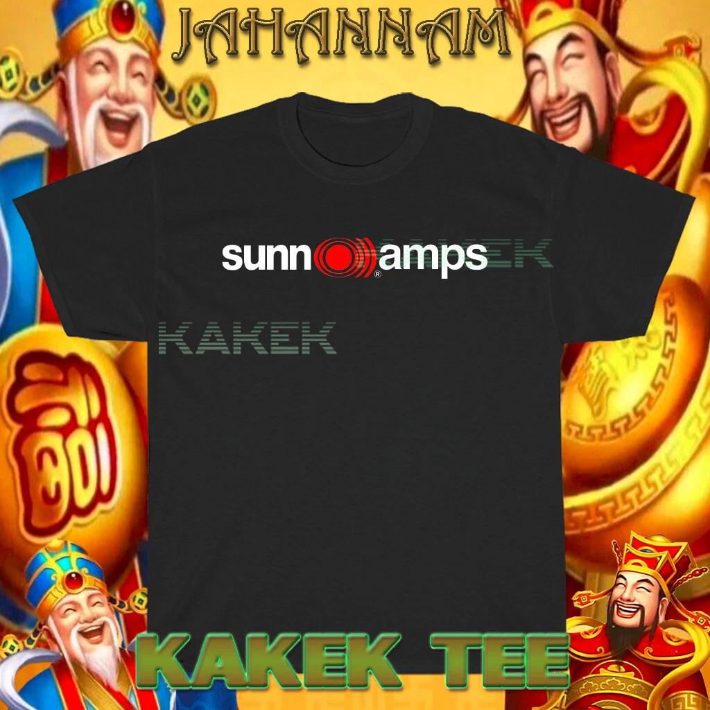 New Shirt Sunn Amplifiers Music Logo Funny T shirt American Size S to 5XL L