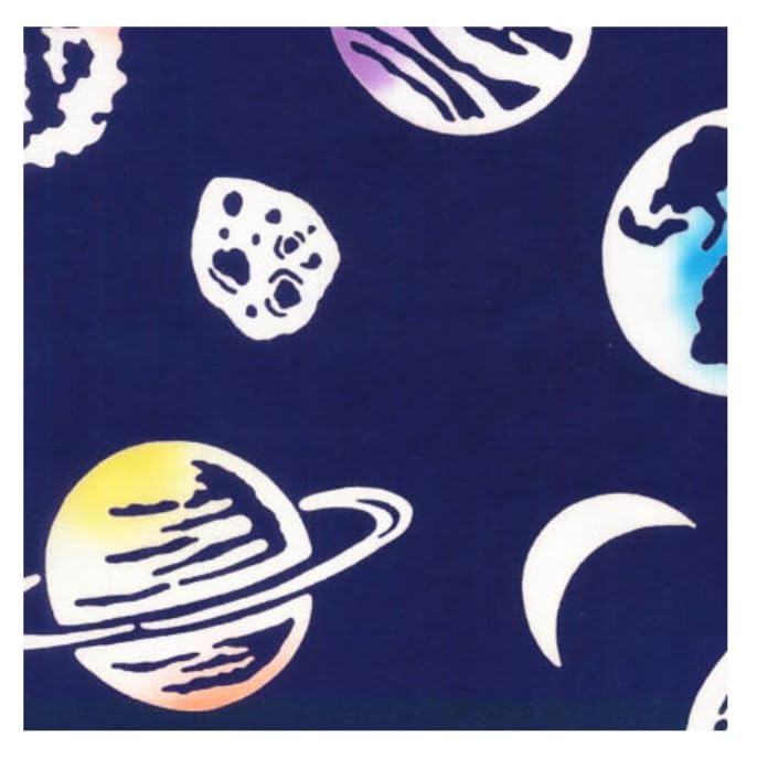 Todaya Shoten Tenugui 1527 Nashien-zome (Planet)