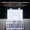 Stainless Steel Spring Tension Pins Set M1.5 M2 M2.5 M3 M4 M5 M6 M8 with Box Spring Pin M2 Spring Pin Set Spring Pin M4