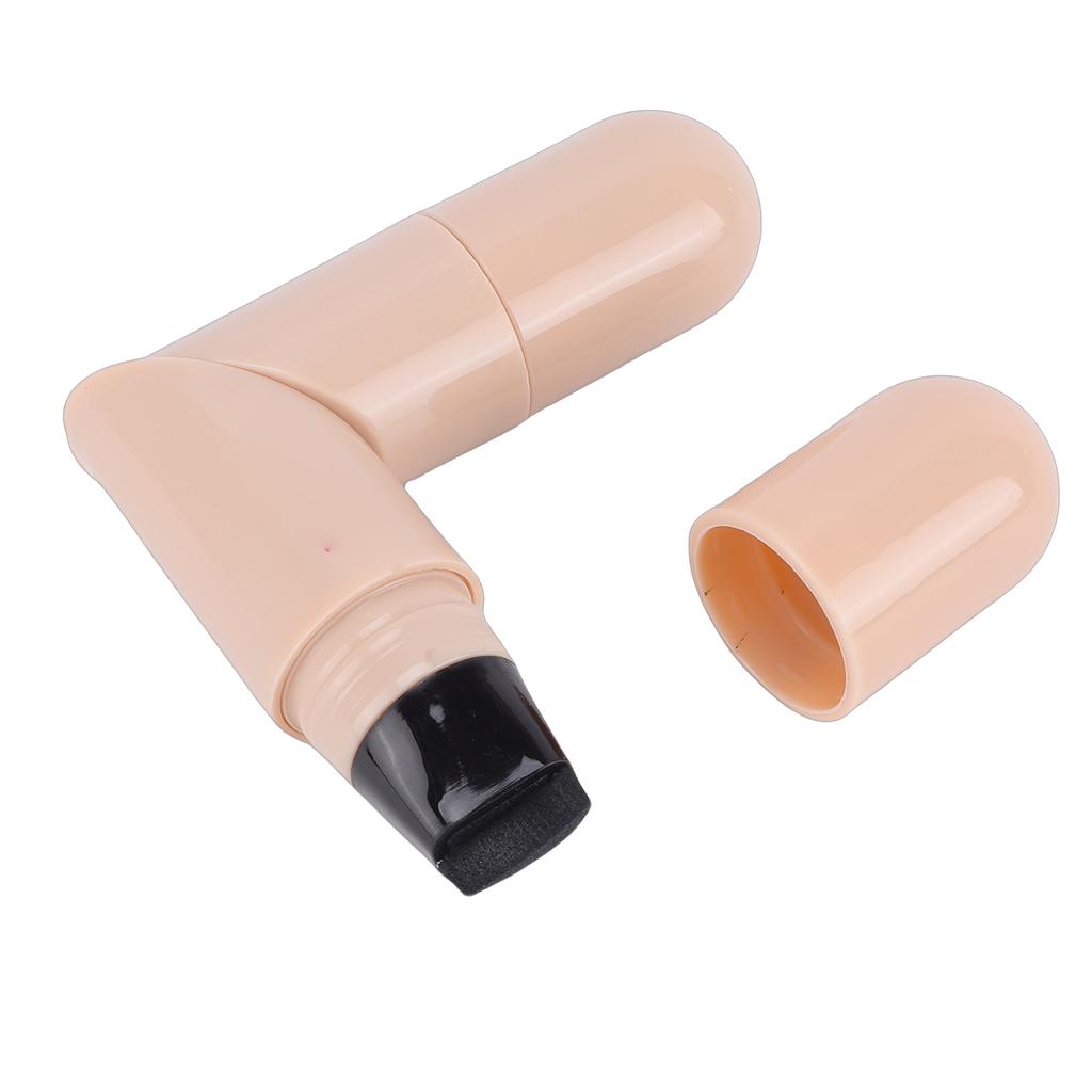 Folding Makeup Stamp Smudge Proof   Lasting Double Headed Makeup Stamp Pen for Beginners