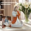 Sacred Sculpture Rosary Box Resin Catholic Religious Keepsakes Prayers Room Decoration Jewelry Storage