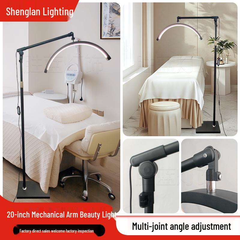 

Half-Moon U-Shaped Beauty Light for Eyelash Extensions, Eyebrow Tattooing, and Nail Art UK Plug