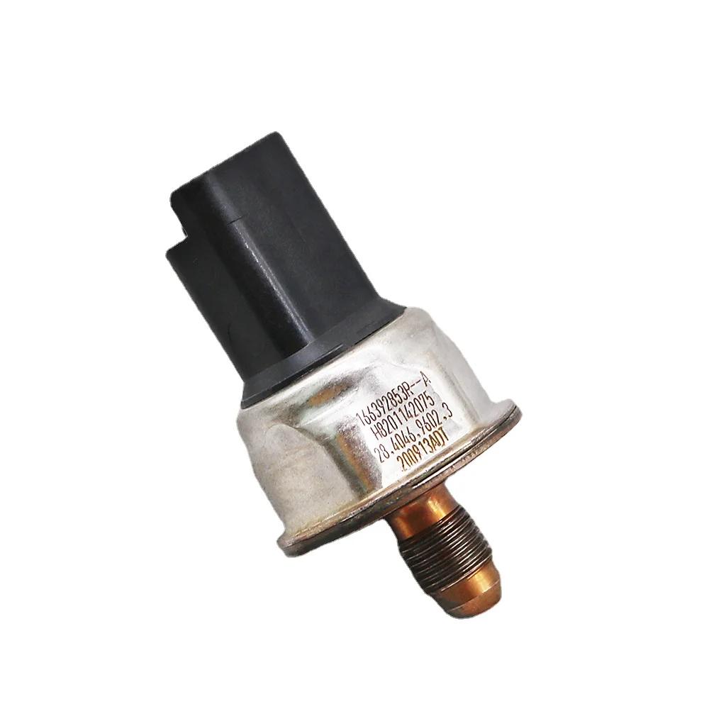 166392853R 16639-2853R 166392853R-A 1Pcs Fuel Rail High Pressure Sensor Fits For Renault Dacia Nissan 1PCS