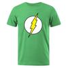 The BIG BANG Theory T Shirt The Lightning Print T-Shirt For Men Cotton Overd Clothing Casual Street Short Sleeved Funny Tees#Color(3)