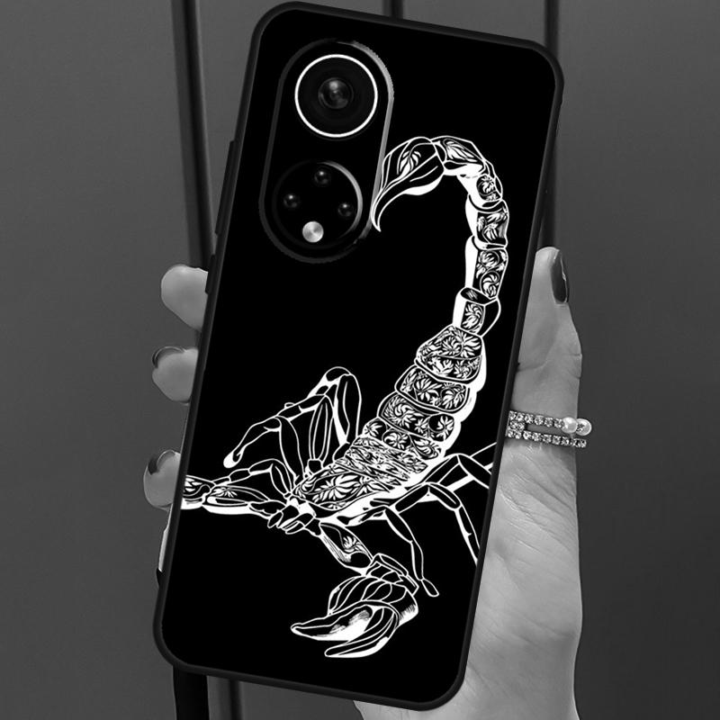 Scorpion For Huawei P20 P30 P40 Lite Pro P Smart 2019 Nova 9 5T Phone Case For Honor 50 8X 9X 10i