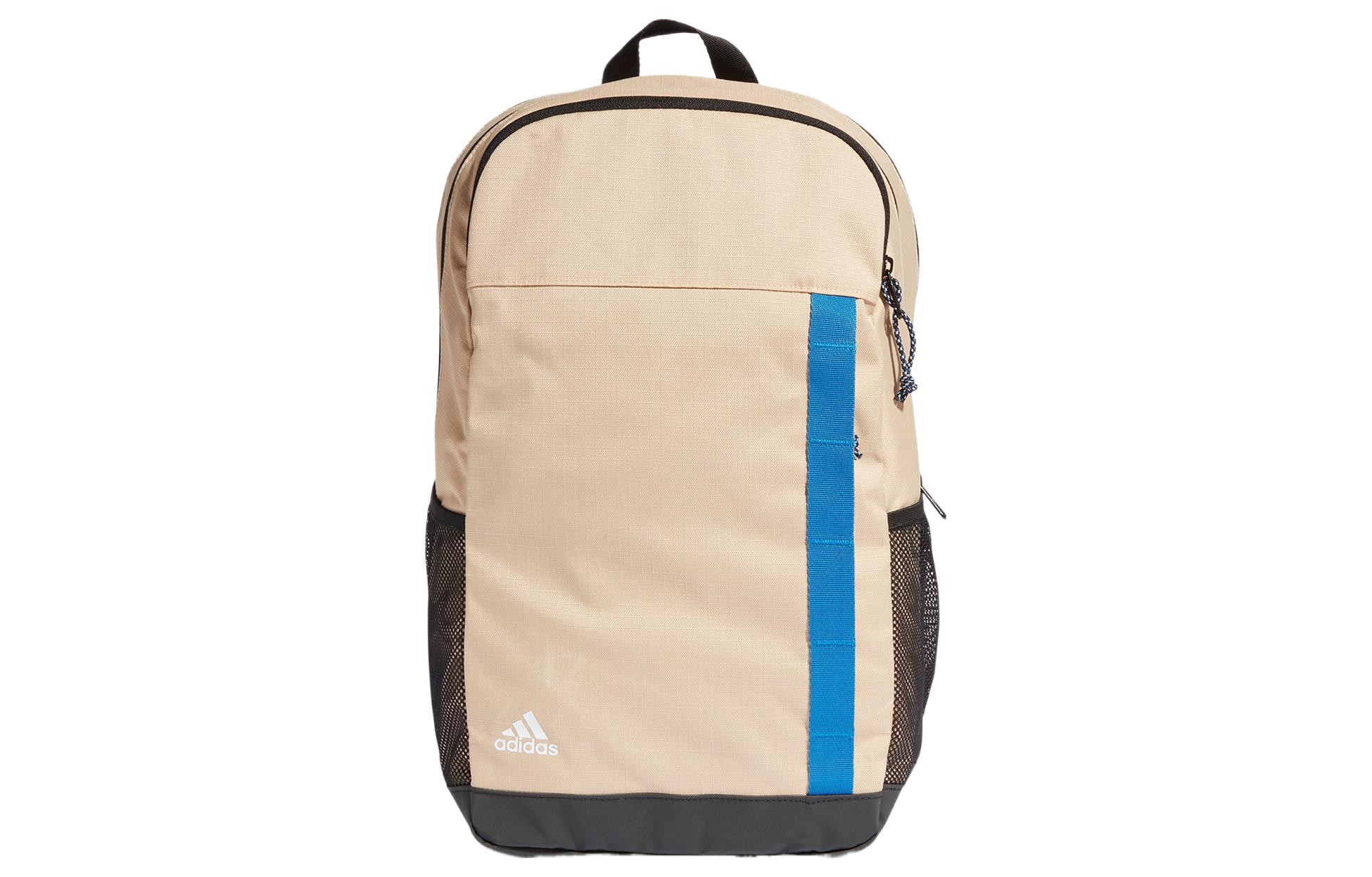 Adidas Recycled Polyester Backpack Regular Unisex Beige IK5703