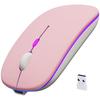 SaikoMausu Wireless Mouse, Bluetooth 2.4GHz, Quiet, Slim, High-Precision, Symmetrical, Durable, Lightweight, Easy To Grip, Portable, Type-C,