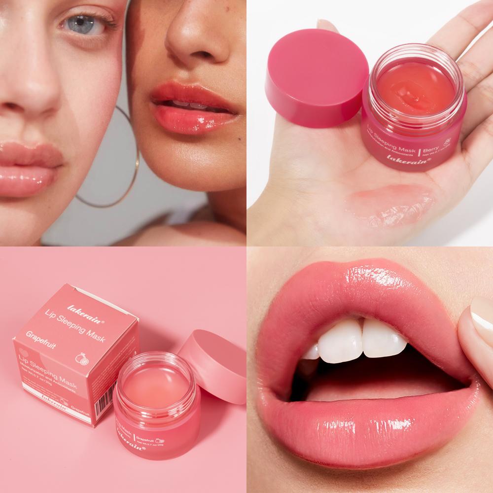 20g Moisturizing Lip Mask Night Sleeping Anti-cracking Fade Lip Lines Lip Care Products