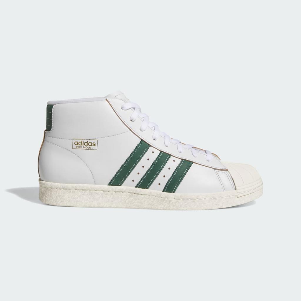 adidas Pro Model 80 ADV JP8534 Unisex Originals Sneakers Crystal White / Collegiate Green / Off White