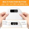 Alarm Clock Silent Vibration Alarm Clocks Student Wake Up Strong Wake Artifact Creative Mute LED Digital Clock for Heavy Sleeper
