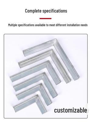 Thickened Angle and T-Bracket with U-Pipe Clamp for Natural Gas and Fire Protection