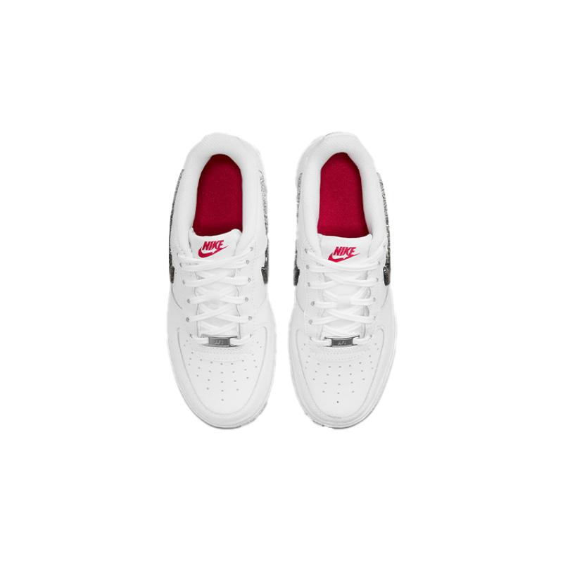 Nike Air Force 1 Low LV8 White Metallic Silver Sneakers DC9651-100