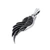 [Sears] Feather Pendant Top, Sterling Silver 925, Pendant Top Only