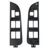 Window Switch Bezel Panel (Black) Compatible with 1998-2002 Black Front Left