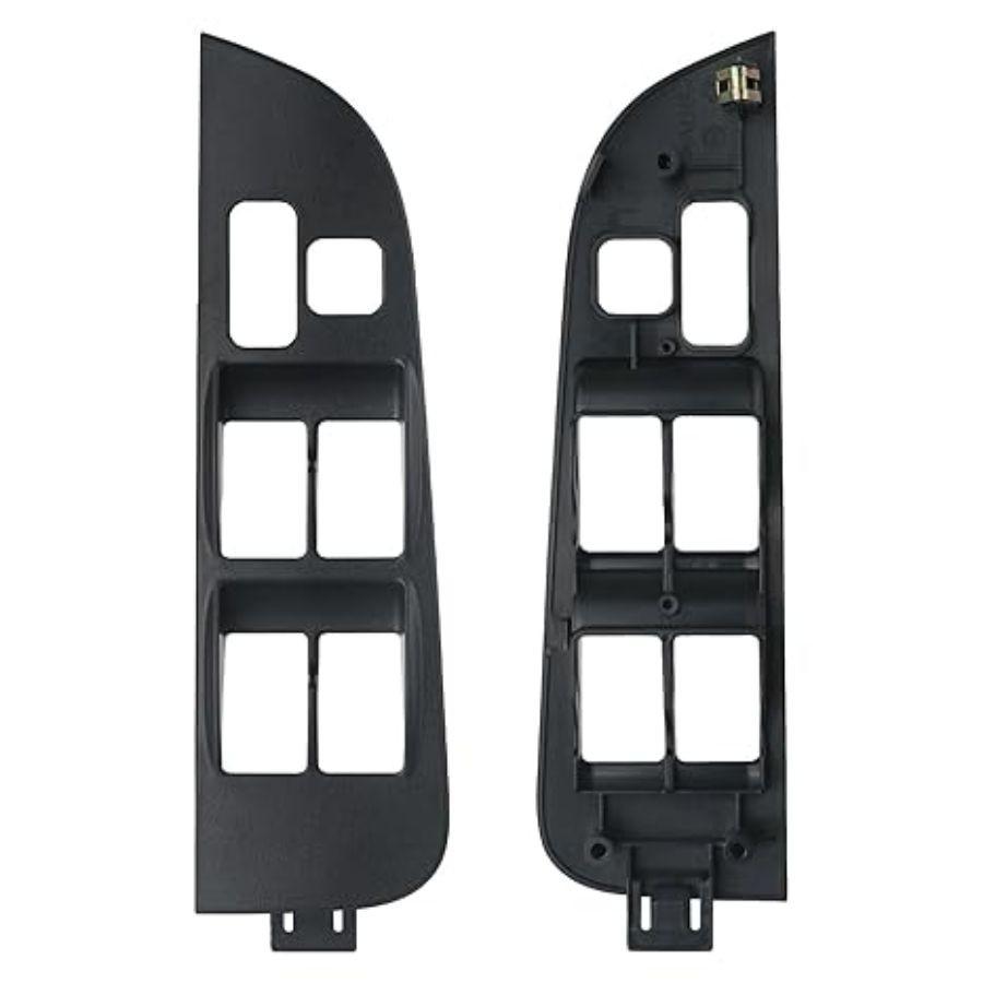 Window Switch Bezel Panel (Black) Compatible with 1998-2002 Black Front Left