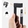 High Security Bicycles Lock Heavy Duty AntiTheft Cycling Lock with Key and Brackets Bike Security Folding Lock Enduring