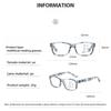Fashionable Printed Multifocal Presbyopia Glasses HD Comfortable Reading Glasses +1.0 To +4.0 Diopters