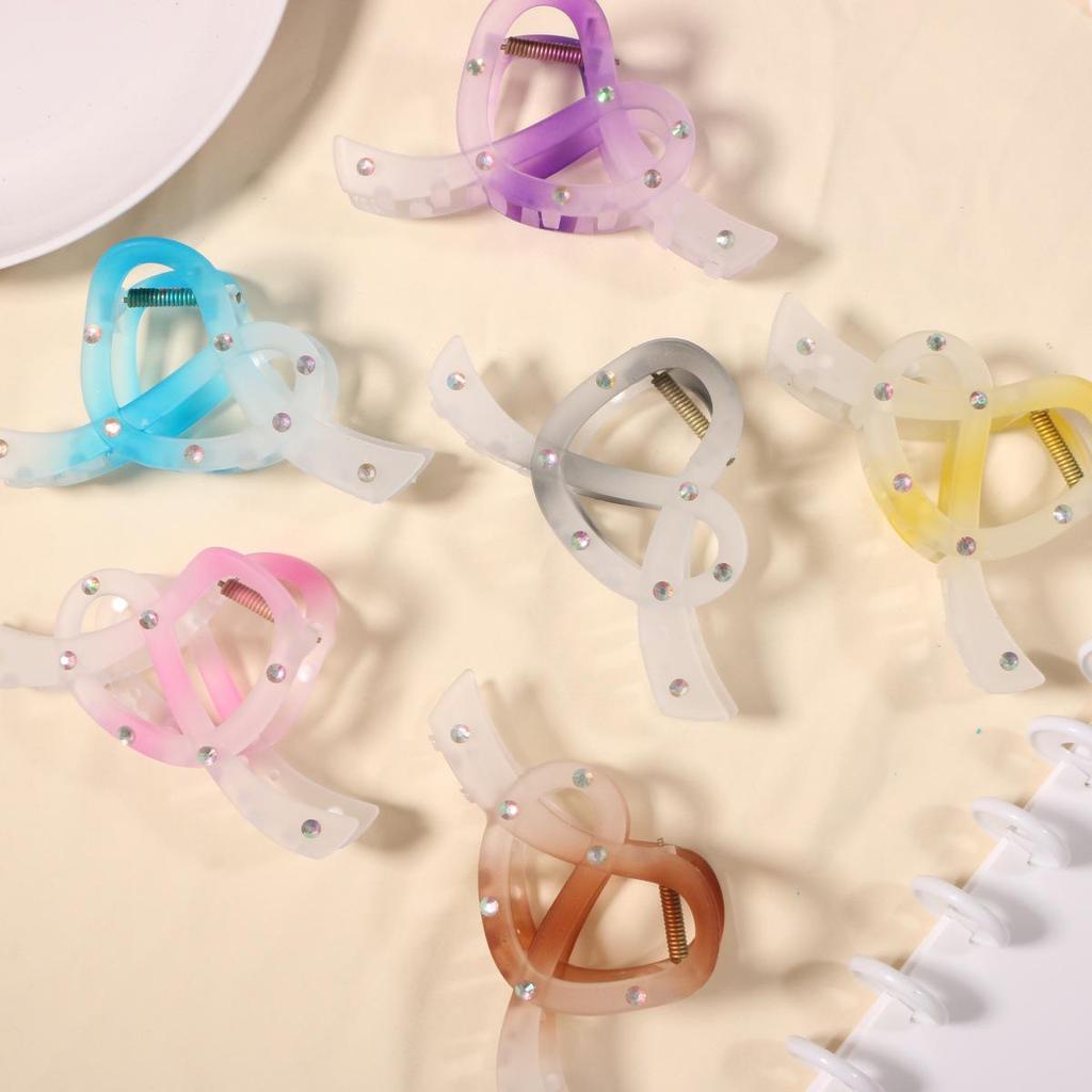 Hochwertige französische Haarspange mit Klauen: Vielseitige Mädchenhafte Haarklammer, Ausgehöhltes Haaraccessoire