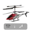 Metal Alloy Rc Helicopters 3.5 Channels Usb Charging Remote Control Plane Rechargeable Silver Red Pink Flying Helicopter Toy