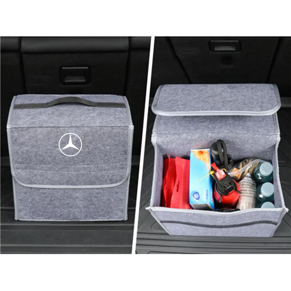GLC GLB Auto Kofferraum Aufbewahrungstasche Organizer Kleinkram Verstauung Aufräumbox Für Mercedes Benz B/C/E/S Klasse A GLC GLK