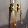 Gold Door Handle Zinc Alloy Drawer Knob Modern Cabinet Pull