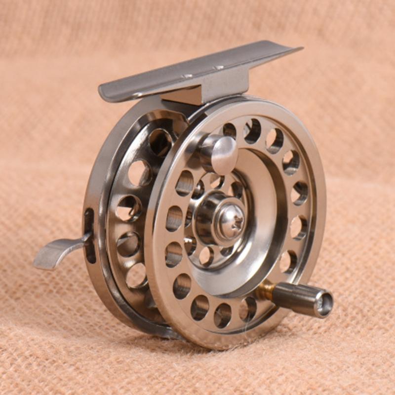 Eisangelrolle, Bogenangelzubehör, Fliegenfischerrolle, Bogenangelrolle